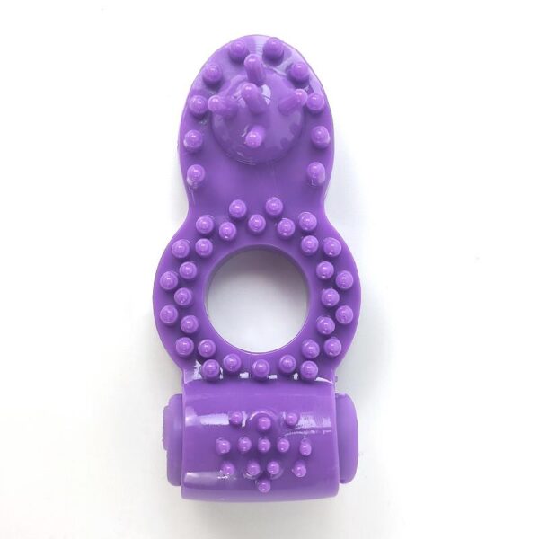 Anillo para el Pene con Vibración Púrpura - Imagen 3