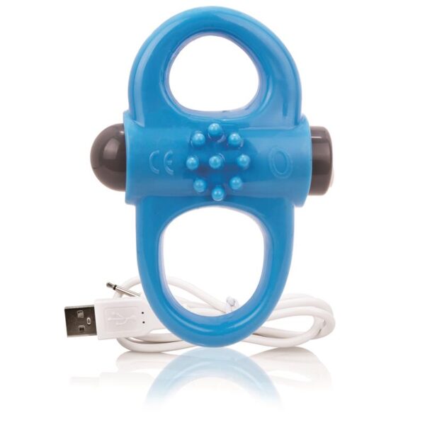 Charged Anillo Vibrador Yoga - Azul