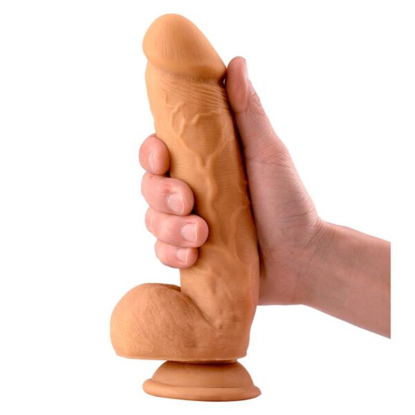 Creig Dildo Realista con Testìculos 8.5 Natural - Imagen 3