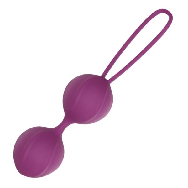 Garbo Bola Doble Kegel Silicona Púrpura - Imagen 2