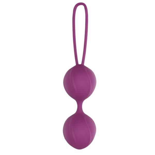 Garbo Bola Doble Kegel Silicona Púrpura - Imagen 3