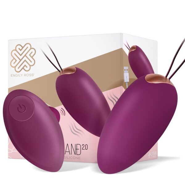 Garland 2.0 Huevo Vibrador Control Remoto USB Silicona Lquida Inyectada