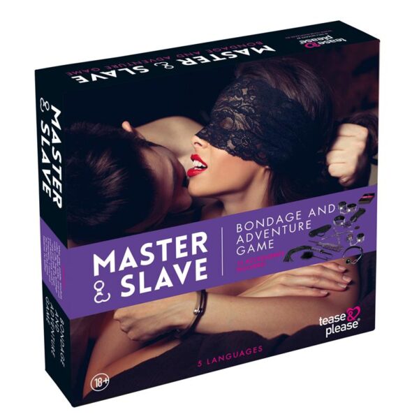 Master & Slave Juego Bondage Púrpura - Imagen 2