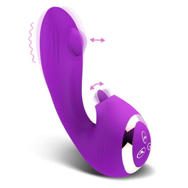 No. TwentyOne Vibrador con Bola Pulsante y Lengua Estimuladora - Imagen 2