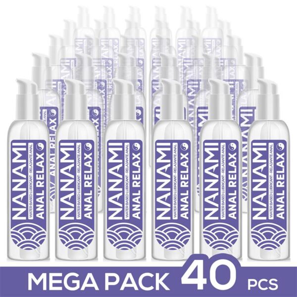 Pack 40 Lurbicante Anal Relajante Extra Dilatación Base Agua 150 ml