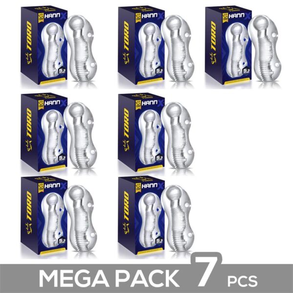 Pack 7 Hannx4 Masturbador Masculino Ultimate 5.3