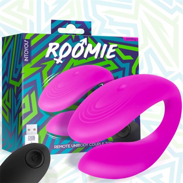 Roomie Vibrador para Parejas Silicona Lìquida Unibody Control Remoto USB