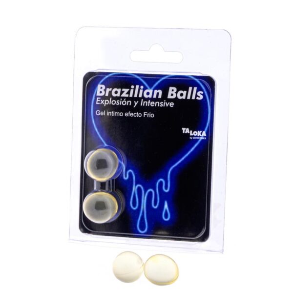 Set 2 Brazilian Balls Excitante Efecto Vibrante y Frìo