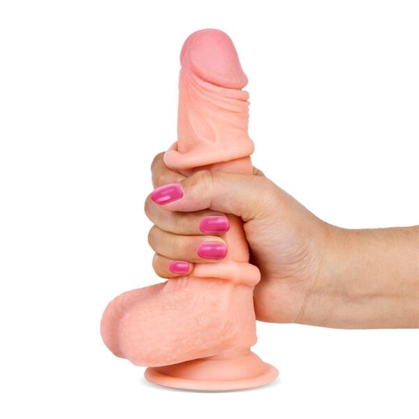 Slidy Dildo Realista Dual Layer Retráctil y Orientable 7 - Imagen 2