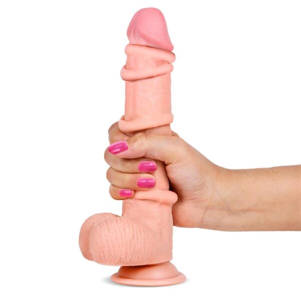 Slidy Dildo Realista Dual Layer Retráctil y Orientable 9 - Imagen 2