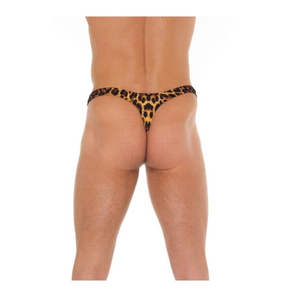 Tanga Leopardo Talla única - Imagen 2