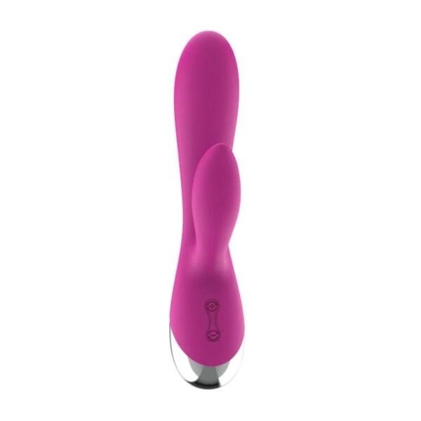 Vibrador 10 Funciones USB Rosa - Imagen 2