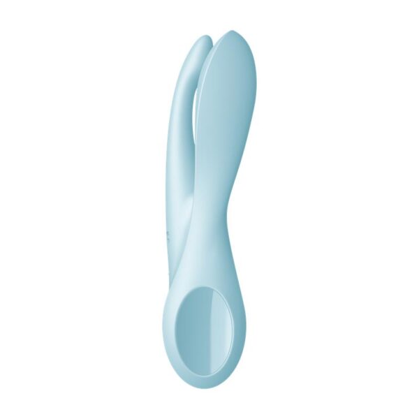 Vibrador Threesome 1 Light Azul - Imagen 3