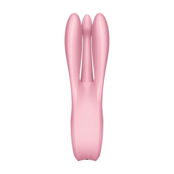 Vibrador Threesome 1 Rosa - Imagen 4