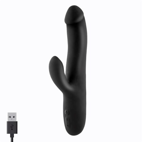 Angus Vibrador con Funcin de Movimiento Thrusting 2 Motores Silicona USB - Imagen 4