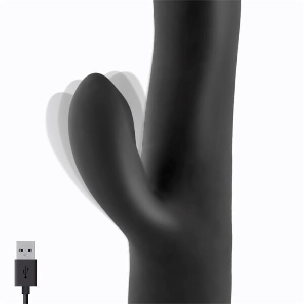 Angus Vibrador con Funcin de Movimiento Thrusting 2 Motores Silicona USB - Imagen 6