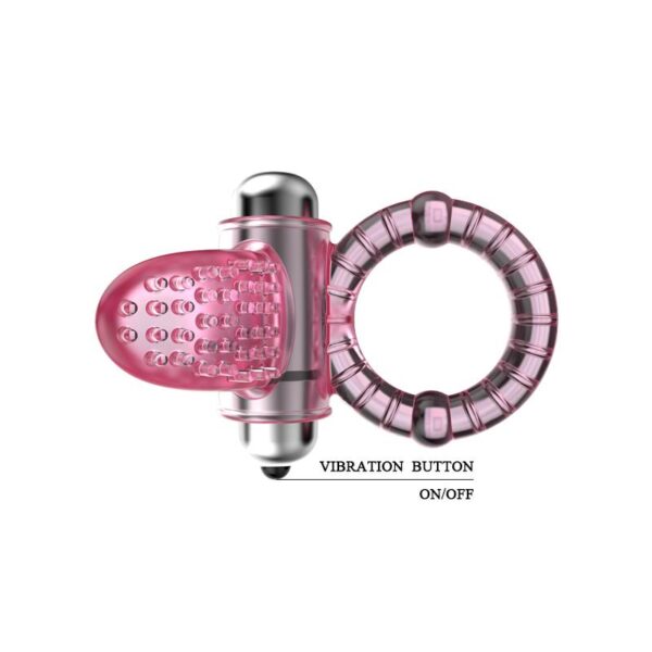 Anillo Vibrador Sweet Rosa - Imagen 5