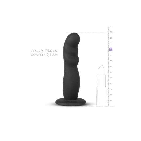 Arnés con Dildo de Silicona  - Negro - Imagen 4