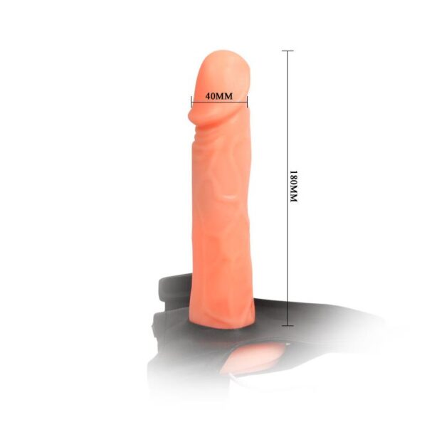 Arnés con Dildo Hueco Jessica 18 cm - Imagen 6