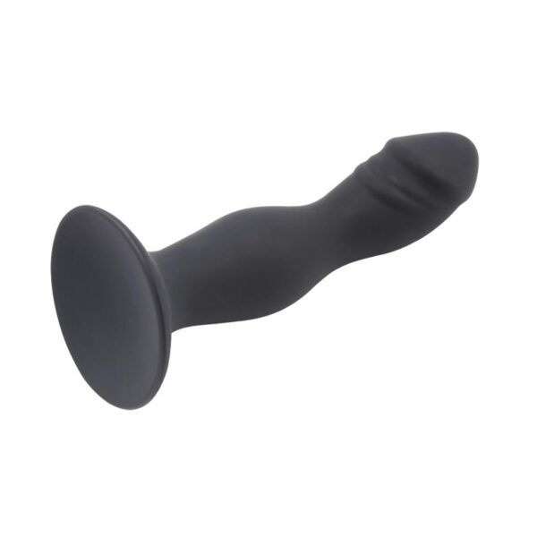 Arnés con Dildo Rumpy Silicona Negro - Imagen 5