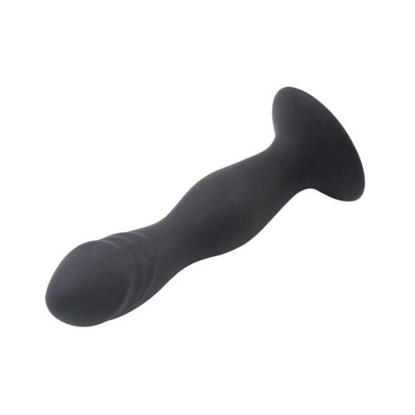 Arnés con Dildo Rumpy Silicona Negro - Imagen 6