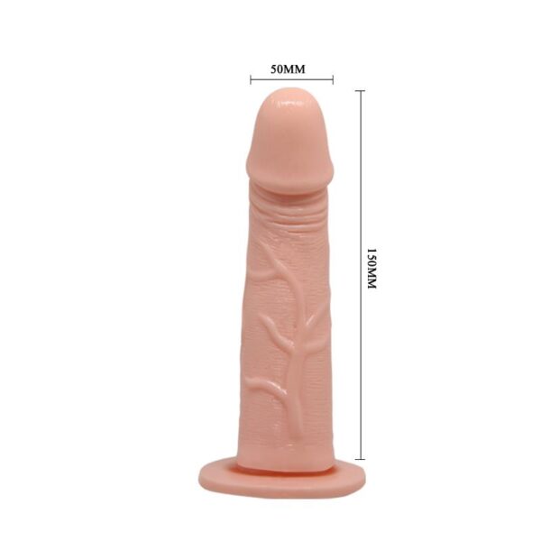 Baile Arns con Dildo Vibrador Natural 15 cm - Imagen 6