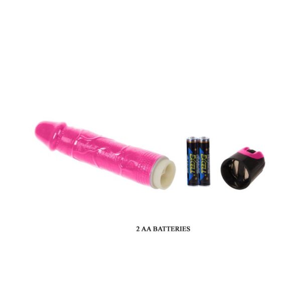 Baile Vibrador Realista Rosa - Imagen 6