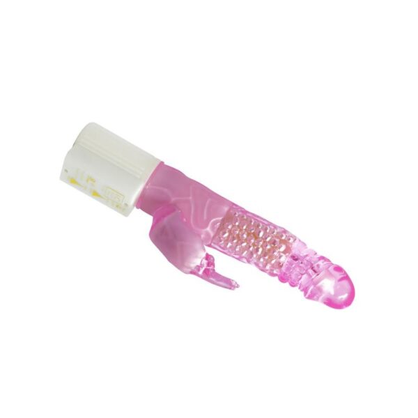 Baile Vibrador Transparente Color Rosa - Imagen 4