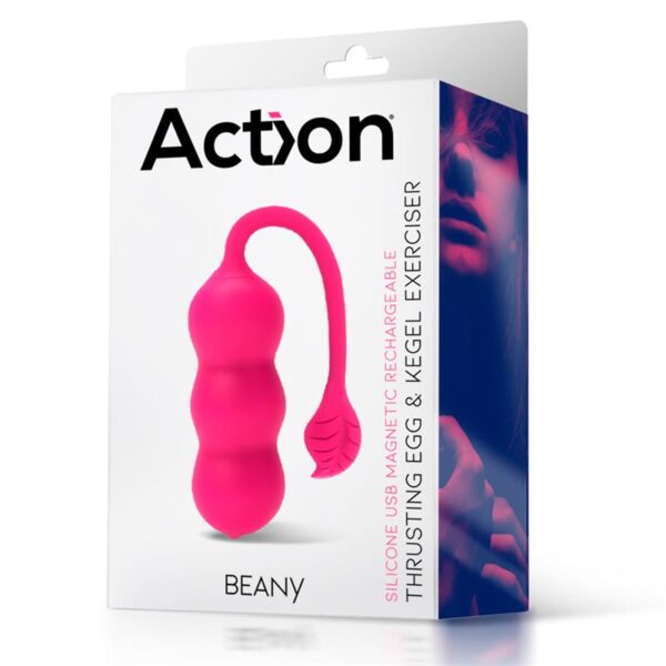 Beany Huevo Vibrador y Entrenador Suelo Pélvico con Empuje - Imagen 5