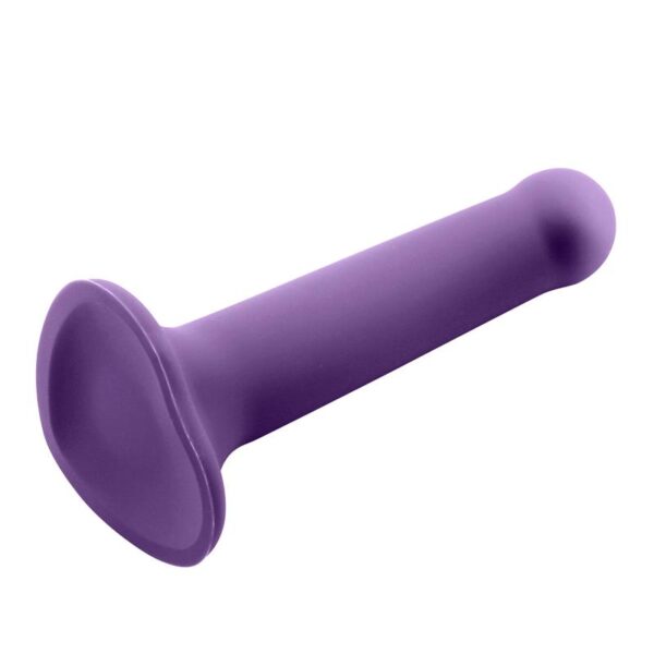 Bouncy Dildo Silicona Lìquida Hiper Flexible 7 - 18 cm Talla M Púrpura - Imagen 5