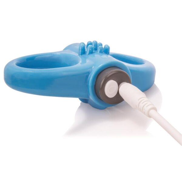 Charged Anillo Vibrador Yoga - Azul - Imagen 6