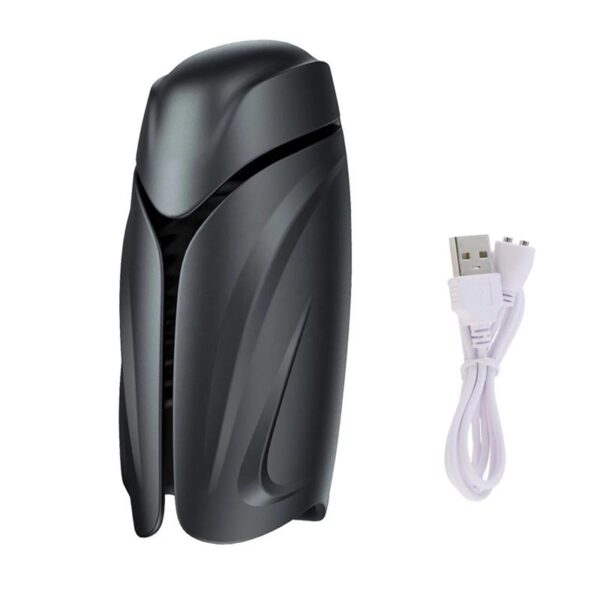 Cilon Masturbador Ajustable Silicona USB Magnético - Imagen 7