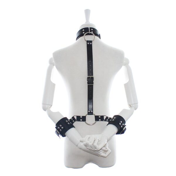 Collar con Restricciones Ajustable Negro - Imagen 5