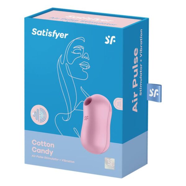 Cotton Candy Succionador de Clìtoris y Vibrador Lila - Imagen 7