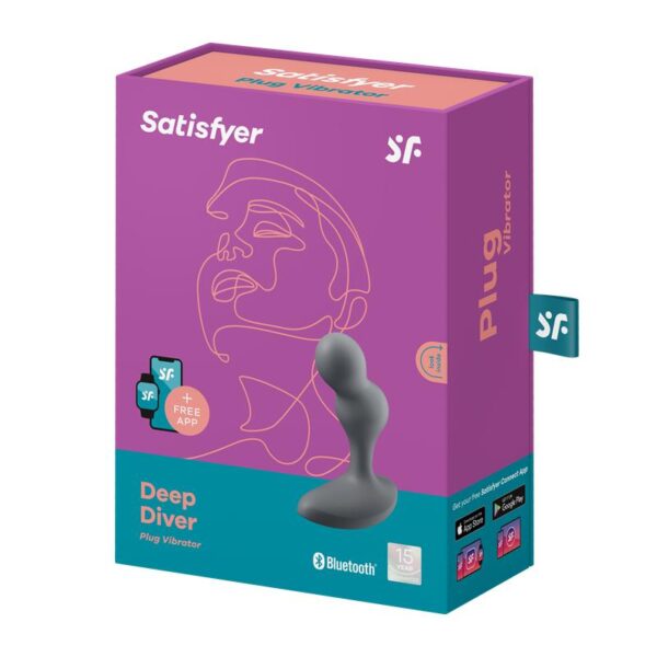 Deep Diver Plug Anal con Vibración APP Satisfyer Connect - Imagen 7