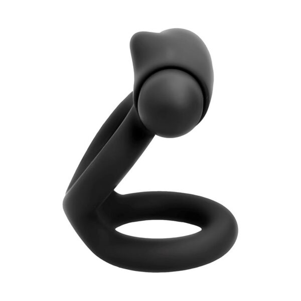 Denver Anillo Doble con Bala Vibradora USB Silicona Negro - Imagen 7