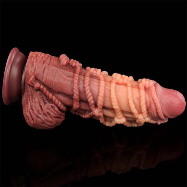 Dildo Dual Layer Tamaño King Nature 9.5 - Imagen 3