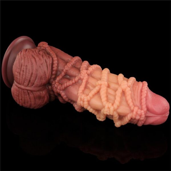 Dildo Dual Layer Tamaño King Nature 9.5 - Imagen 4