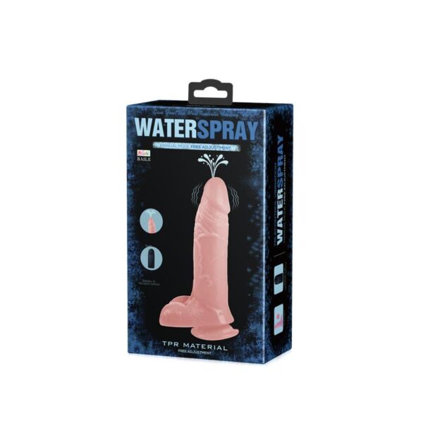 Dildo Eyaculador Water Spray Natural - Imagen 7