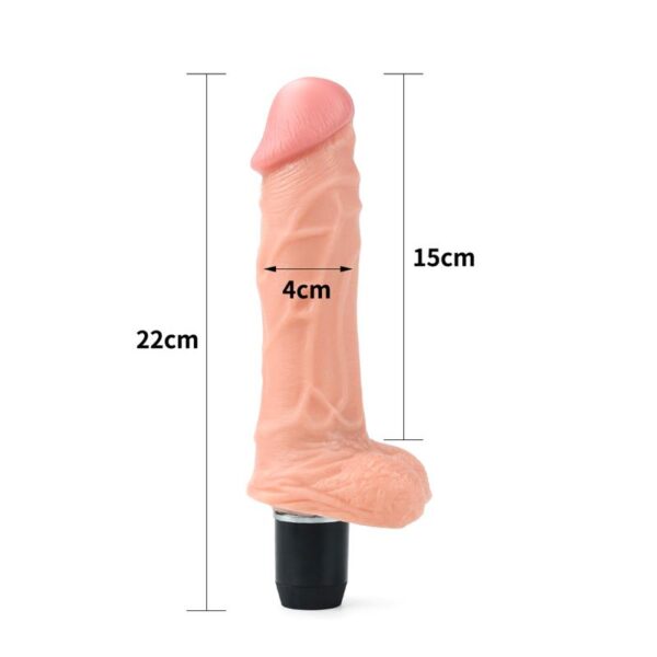 Dildo Flexi 9 con Vibración Natural - Imagen 5