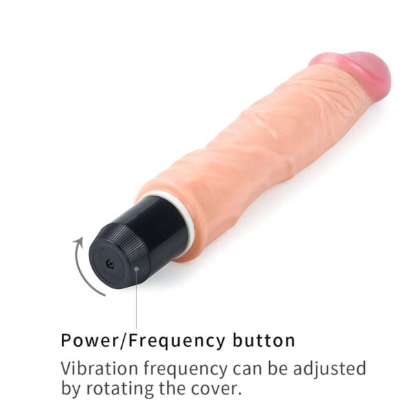 Dildo Flexi 9.5 con Vibración Natural - Imagen 4