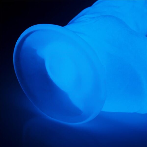 Dildo Lumino 10 Luz Azul - Imagen 5