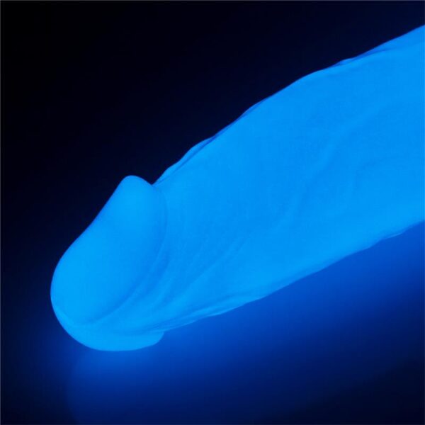 Dildo Lumino 10 Luz Azul - Imagen 6