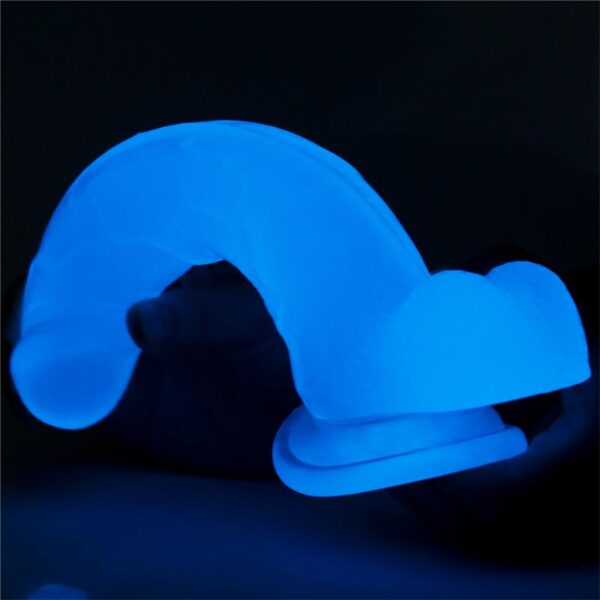 Dildo Lumino 7.5 Luz Azul - Imagen 7