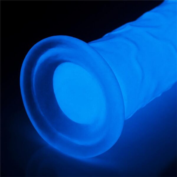 Dildo Lumino 8 Luz Azul - Imagen 5