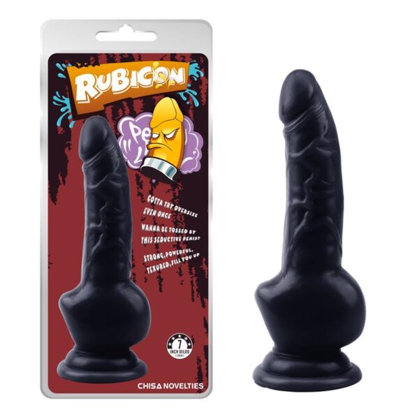 Dildo Obsidian Intruder 18 x 3.2 cm Negro