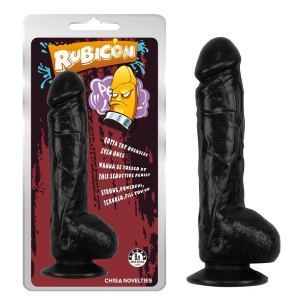 Dildo Orgasm Stealer 23 x 4.1 cm Negro - Imagen 2