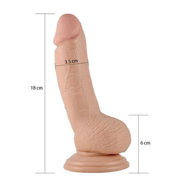 Dildo Real Extreme 7 Natural - Imagen 4