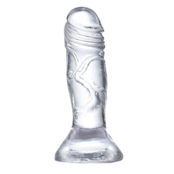 Dildo Realista Material Cristalino 12,3 cm - Imagen 4