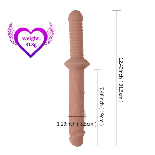 Dildo Realista Sword Pequeño 31.5 cm - Imagen 6